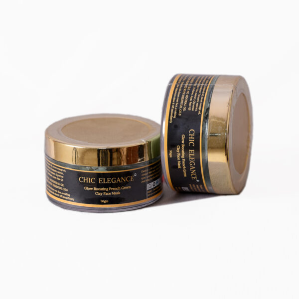 CHIC ELEGANCE Glow Boosting French Green Clay Mask